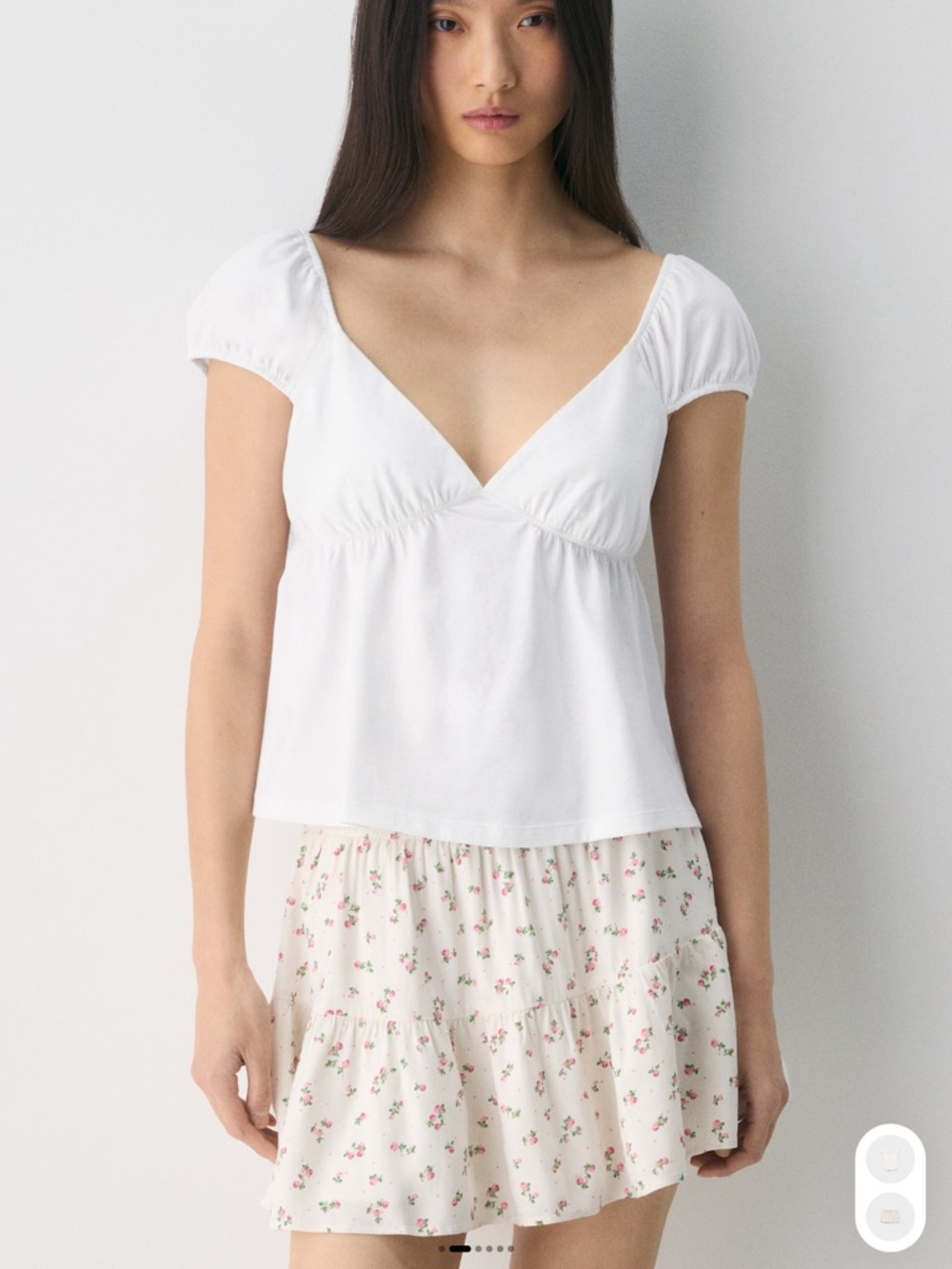 Aritzia CottonWhisk Sweetness top